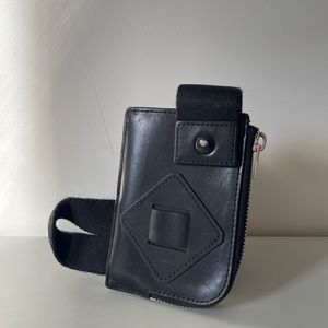 ALEXANDER WANG Black Leather Wallet